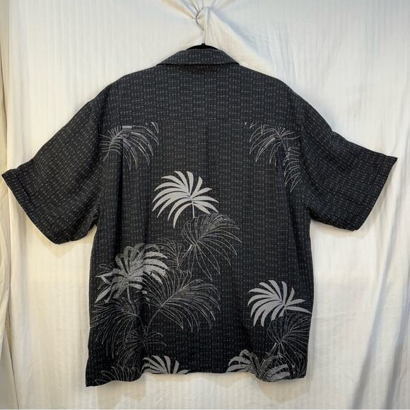 Jamaica Jaxx Hawaiian Button Down Aloha Shirt Men Size Large %100 Silk Tropical - Picture 4 of 9